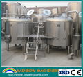 2000L turnkey beer brewing equipment