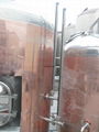 Copper 300L brewhouse equipment, mash tun brew kettle 4