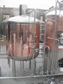 Copper 300L brewhouse equipment, mash tun brew kettle 2