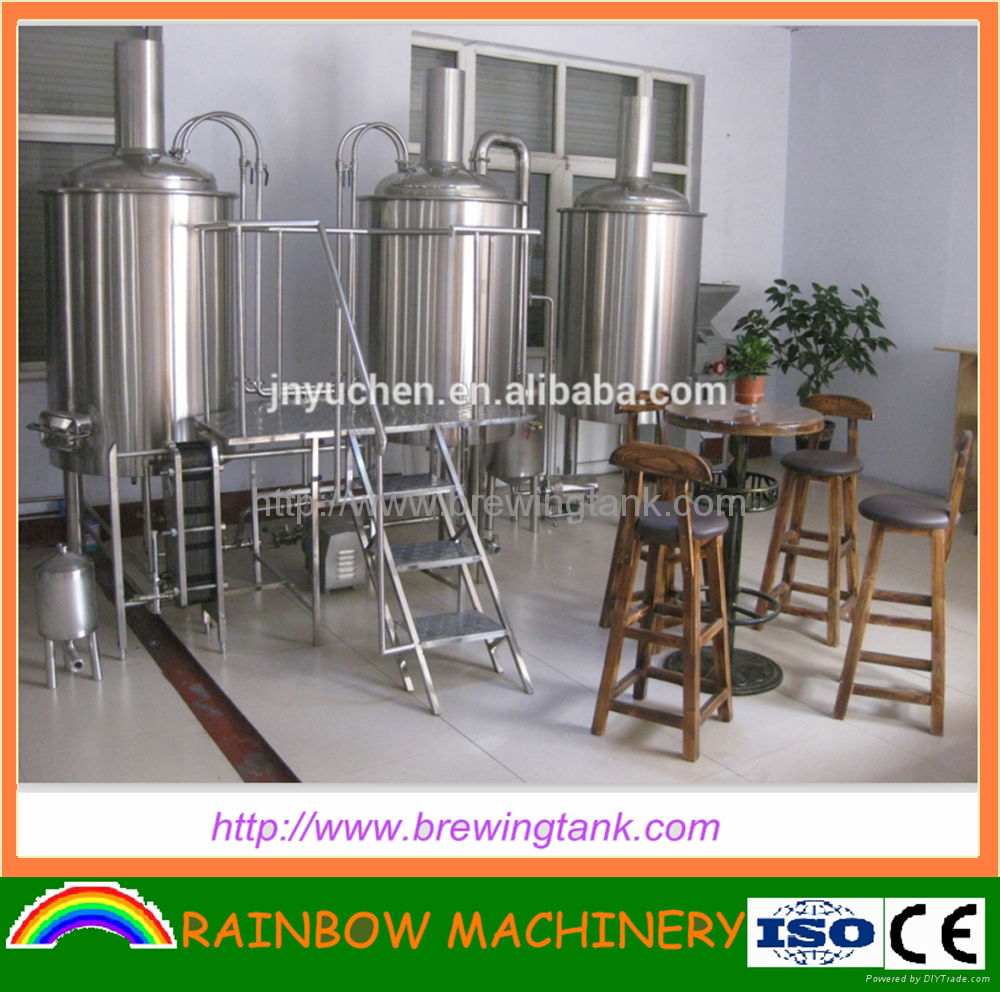 300L stainless steel tank, Pub beer brewing equipment 2