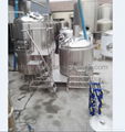 1000L mash/lauter tun, brew kettle/whirlpool