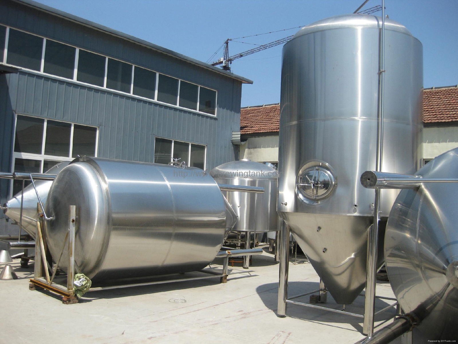 5000L Turnkey beer brewery system 3