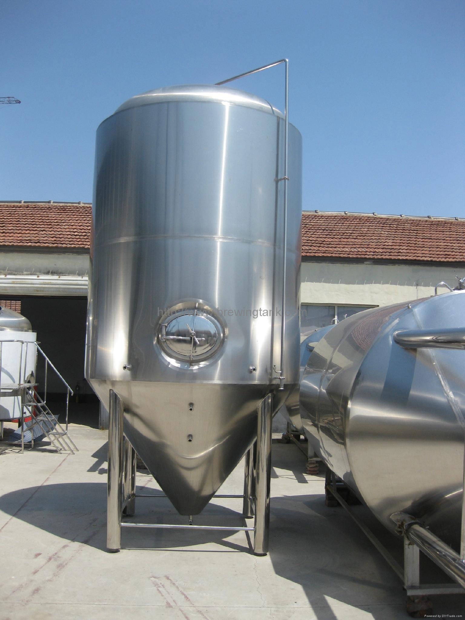 Conical fermentation tank , pilot beer fermenter 4