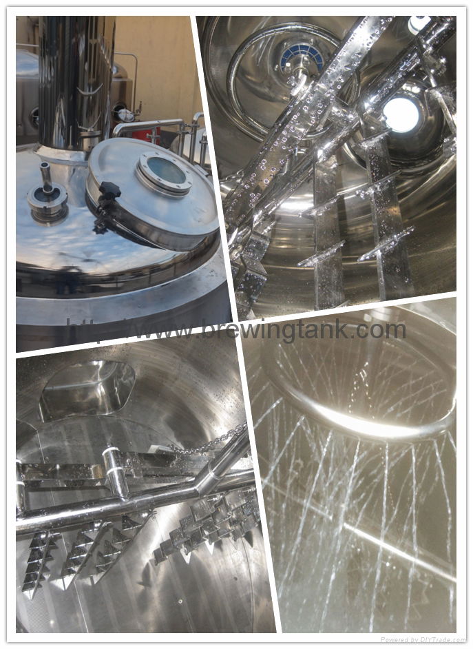 Beer brewery equipment 1000L, beer brewing system