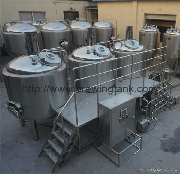 1500 liters Craft brewery plant, beer making equipment 2