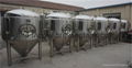 1500L Glycol jacketed beer fermentation tank, fermenting vessels