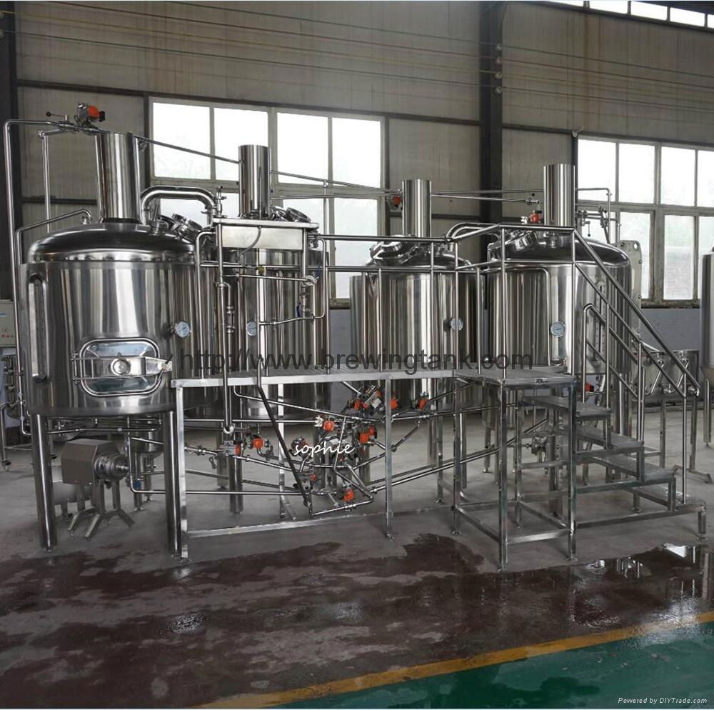 500liters micro brewery equipment, beer production plant