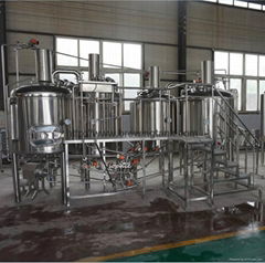 Craft beer brewery system, brewing equipment