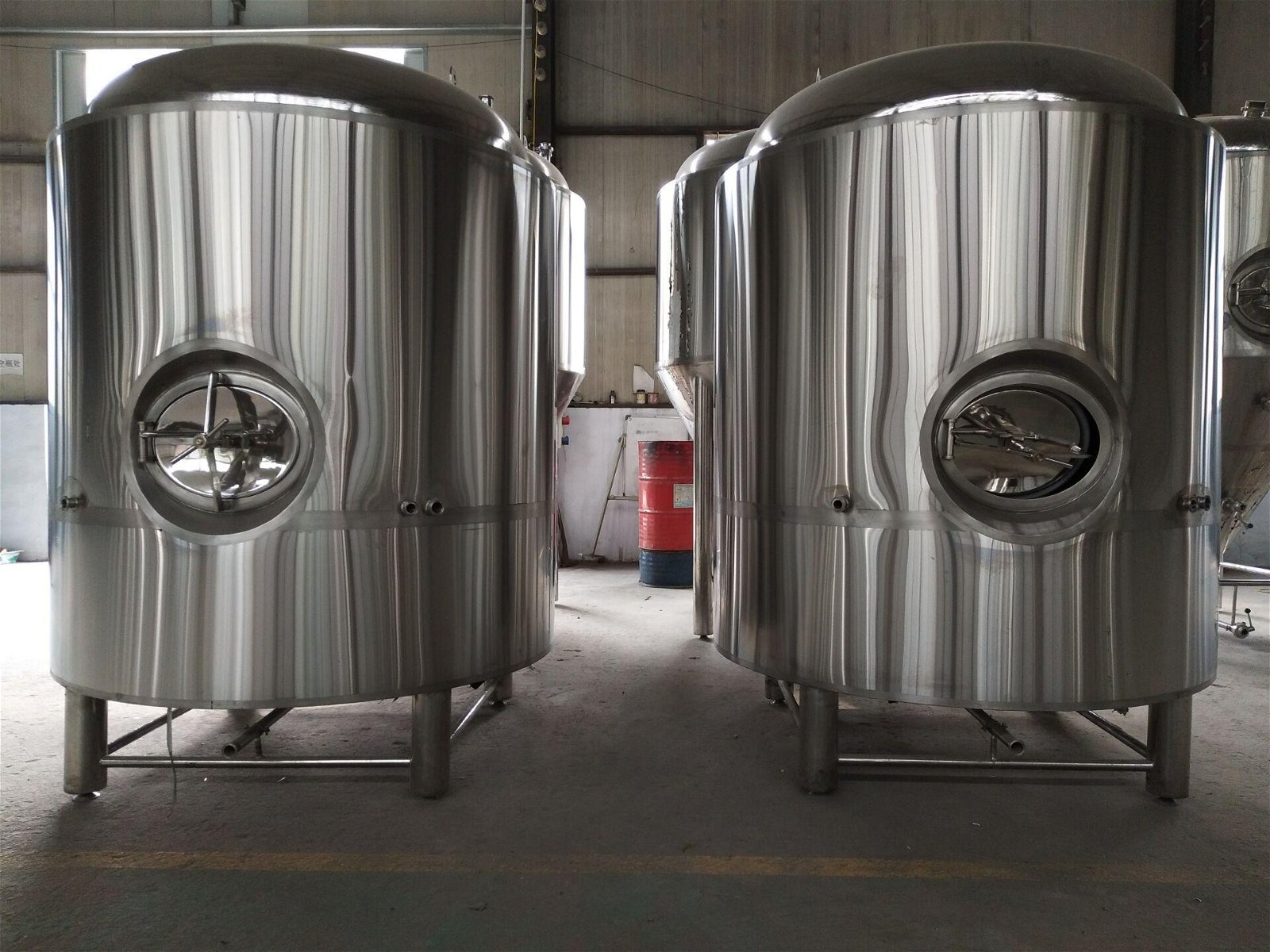 15000L fermentation tank/unitanks, jacketed beer fermenter 5