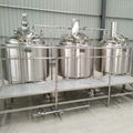 Craft beer equipment 500L per batch, microbrewery brewhouse 5