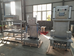 beer bottling line