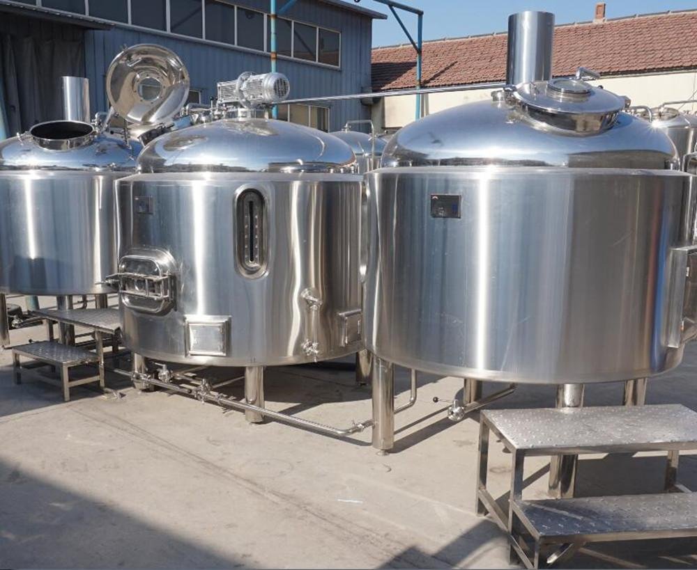 500L-3000L complete beer brewing equipment, factory brewery system 5