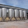 8000L Glycol jackets beer fermentation tanks, conical beer fermenter 4