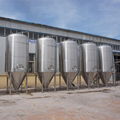 8000L Glycol jackets beer fermentation tanks, conical beer fermenter