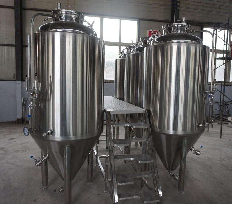 Glycol Jacket Fermentation Tank / Beer Fermenter/ Stainless Steel Conical Fermen 3