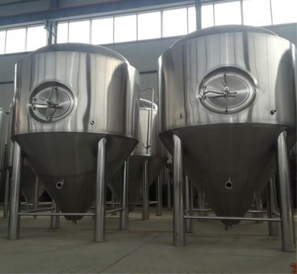 Glycol Jacket Fermentation Tank / Beer Fermenter/ Stainless Steel Conical Fermen 5