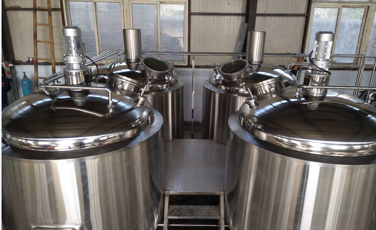 2000L brewery equipment, fermentation tank