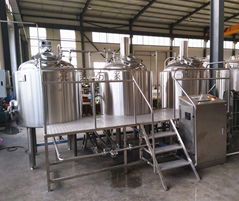 500L Hotel beer brewery equipment, craft beer making machine