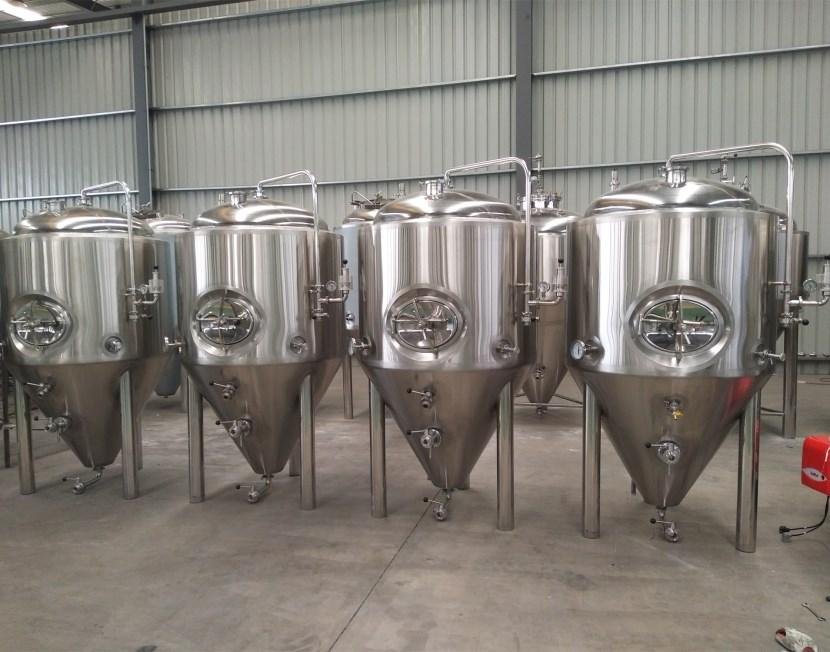 Gas fired 6bbl brewing system, beer brewery equipment 5