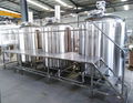 Gas fired 6bbl brewing system, beer brewery equipment