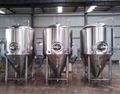 Gas fired 6bbl brewing system, beer brewery equipment 4