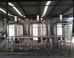 2500L Turnkey brewery plant, beer brewing equipment, beer machine 