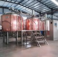 Craft beer brewery equipment, pub brewing machine, beer manufacturing tank