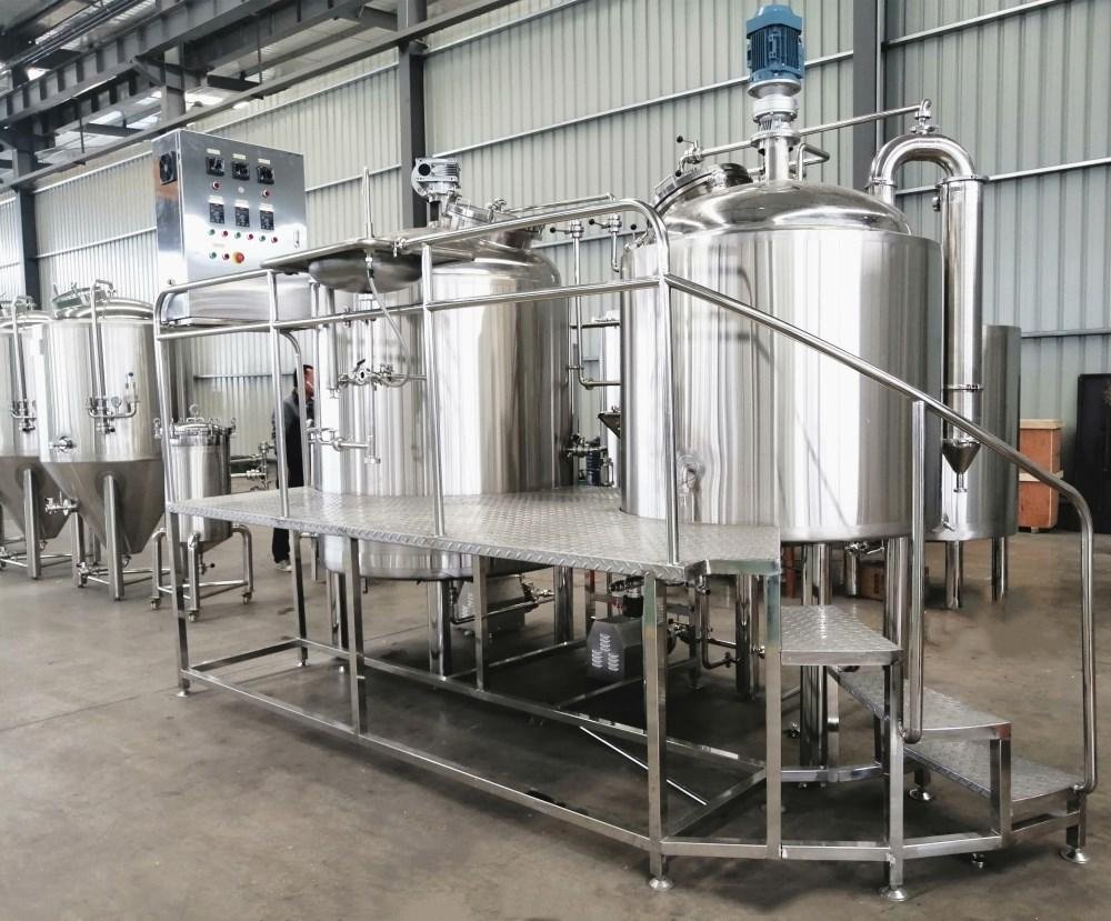 Pub beer brewing equipment 5HL craft brewery machinery  2