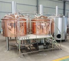 7bbl brewery beer machine /direct gas fired brewing equipment 