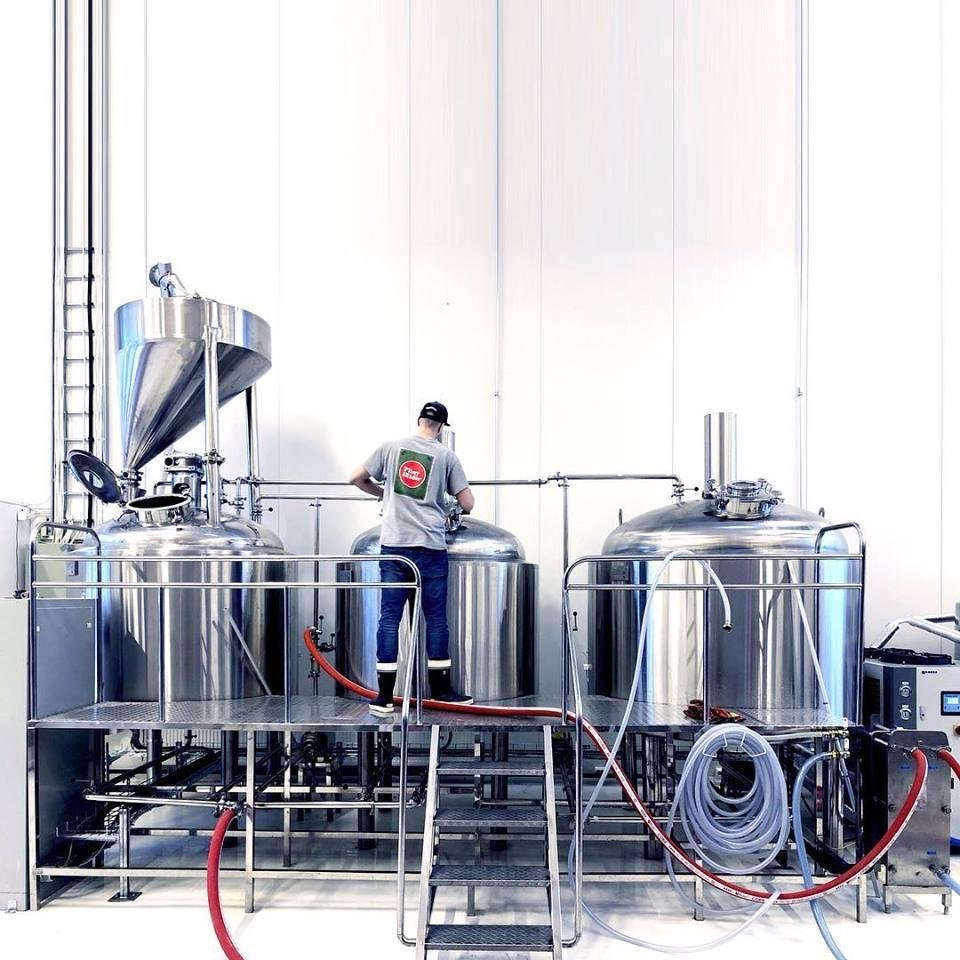 1500L Turnkey Brewery System Beer Brewing Production Line