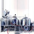 1500L Turnkey Brewery System Beer Brewing Production Line