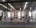 2500L complete beer brewing equipment / factory beer machine