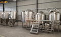 1000L Per Day Beer Brewing Equipment / Beer Brewery Machine 3