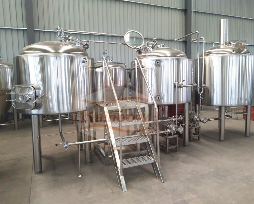 Craft beer equipment 500L per batch, microbrewery brewhouse