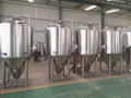 6bbl Gas fired brewery system, beer brewing equipment 5