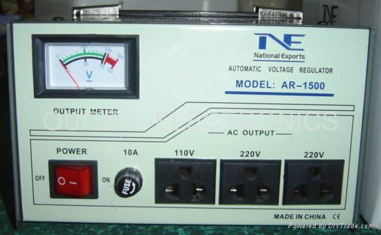 A.C VOLTAGE REGULATOR  AR-1500