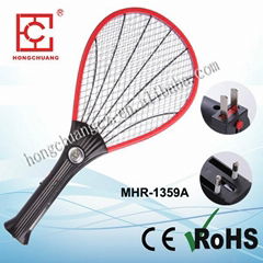 Mosquito swatter rechargeable mosquito racket flat plug