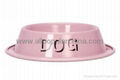 Stainless steel pet bowl 4