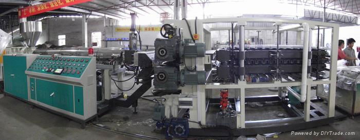 cellular inclined sheet extrusion line 