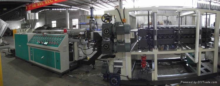 cellular inclined sheet extrusion line  2