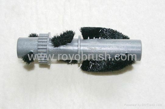 Plastic wire brush