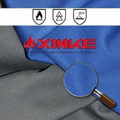 CVC flame retardant fabric