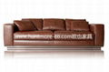 HERBERT LEATHER SOFA