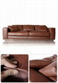 HERBERT LEATHER SOFA