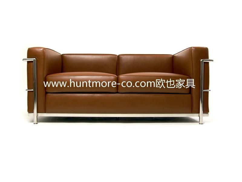 MAURICE LEATHER SOFA