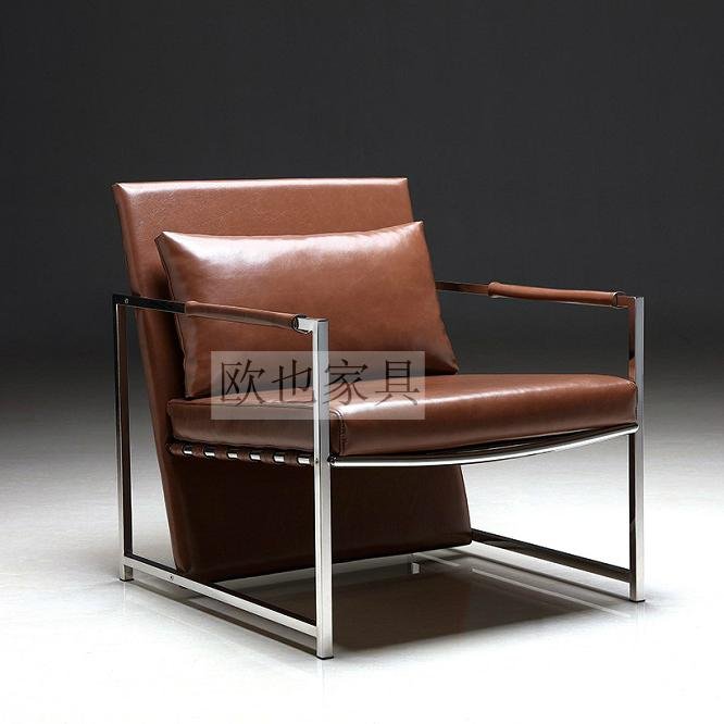 OY-1011时尚不锈钢单椅