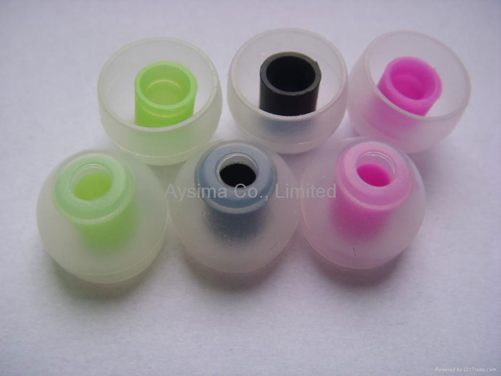 silicone / rubber  in-ear eartips 2