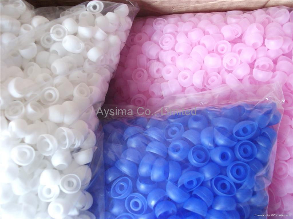 silicone / rubber  in-ear eartips 3