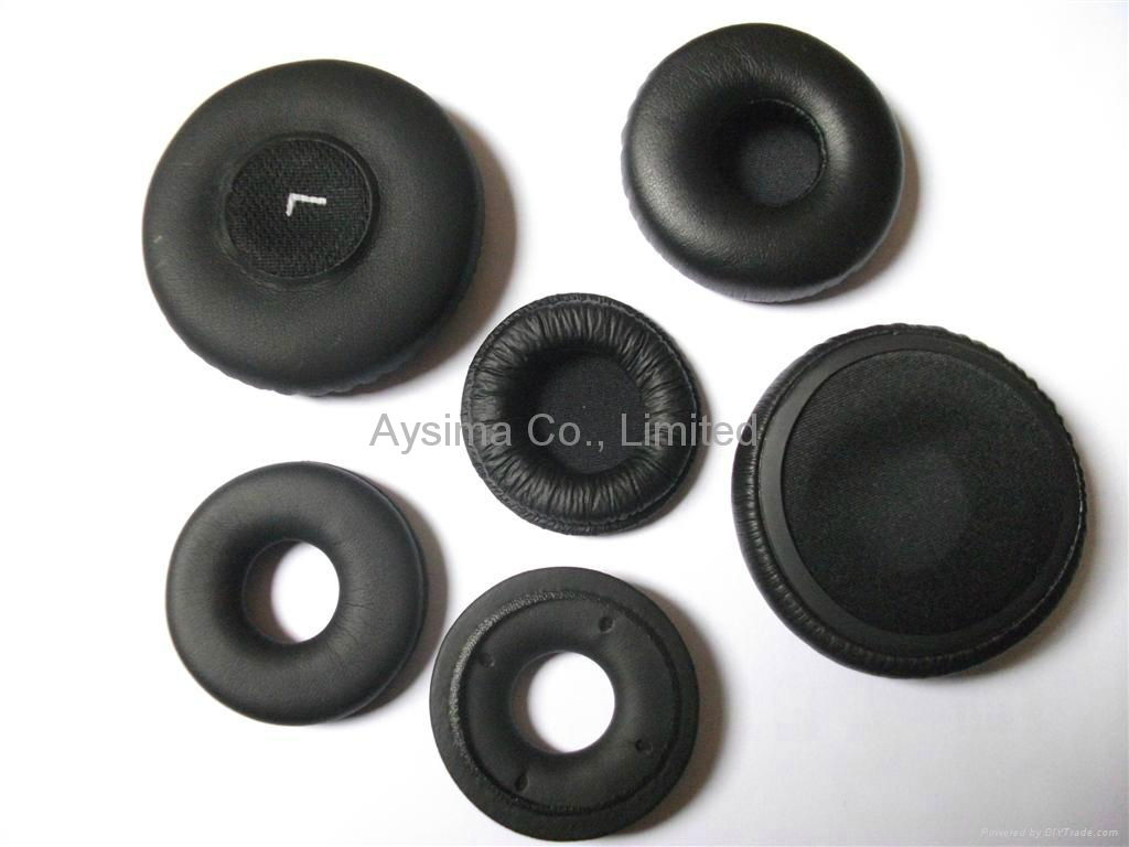 Leatherette Ear cushions for headsets 3