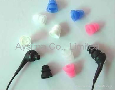 silicone / rubber  in-ear eartips 4